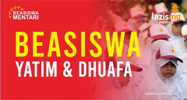 BEASISWA MENTARI YATIM DAN DHUAFA