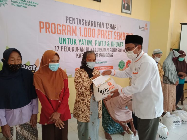 LAZISMU Pundong Kembali Menyalurkan Bantuan